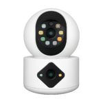 BESDER 4MP dual lens WiFi baby monitor camera front view