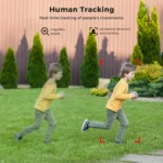 BESDER 4MP wireless security camera mounted outdoors