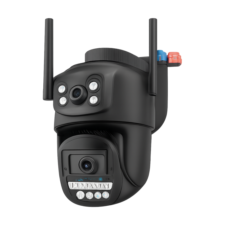 BESDER 8MP 10MP dual-lens PTZ WiFi outdoor security camera