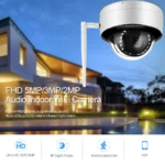 BESDER 5MP wireless dome camera with night vision