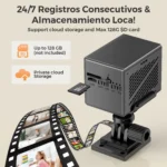 BESDER Mini WiFi Camera with USB cable and mounting hardware