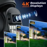 BESDER 8MP/10MP Dual-Lens PTZ WiFi Outdoor Camera - Image 4