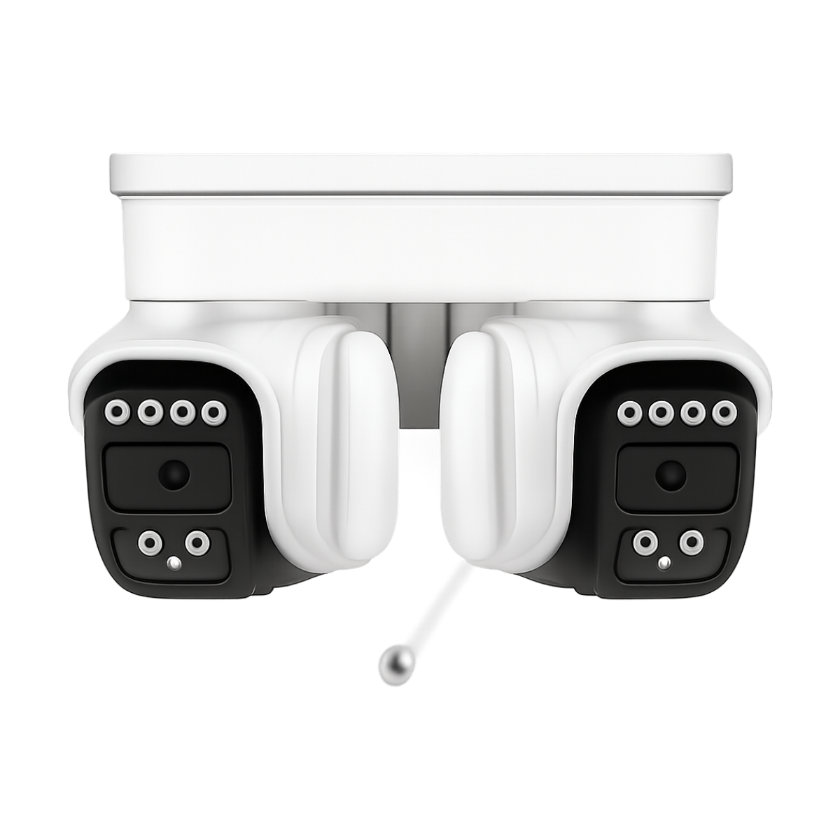 BESDER Dual Wifi Camera PTZ Outdoor 10X Digital Zoom Color Night Vision Security Protection IP Camera Auto Tracking iCam365 App-bg-clean BESDER dual PTZ wifi security camera with dual lenses and 10X zoom