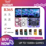 BOHOM ARKOS R36S retro handheld game console front view