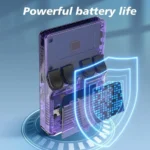 BOYHOM R36S handheld console with buttons and controls