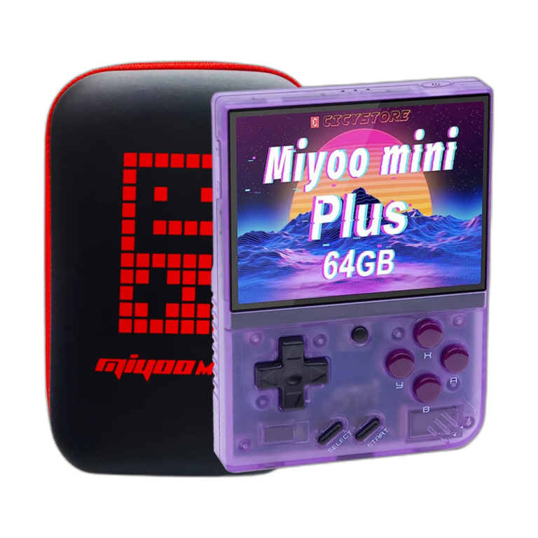 BOYHOM MIYOO MINI PLUS handheld retro gaming console front view