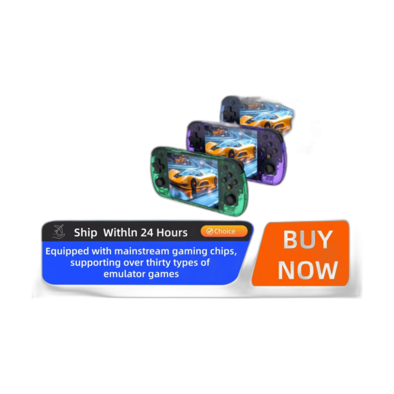 BOYHOM R36H PRO MAX handheld retro game console front view