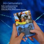 BOYHOM R40XX Pro Max handheld console with multilingual interface