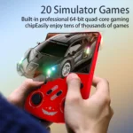 BOYHOM R40XX retro game console displaying game controls