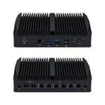 Rear panel showing 2x Intel 10G SFP+ and 6x 2.5G LAN ports