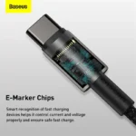 Baseus 100W PD Type C 5A Fast Charging Data Cable - Image 5