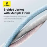 Baseus fast charging Type-C cable with 5A current support
