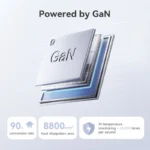 Baseus EnerFill 120W GaN charger compact design on desk