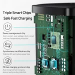 Baseus 20W USB-C PD charger with rounded corners and sleek finish