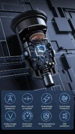 Baseus 30W Car Charger USB PD QC4 Fast Charge iPhone Xiaomi - Image 9