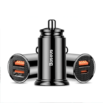 Baseus 30W Car Charger USB PD QC4 Fast Charge iPhone Xiaomi