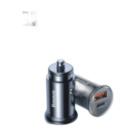 Baseus 30W car charger with dual USB and Type-C ports