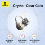 Baseus BC1 Open-Ring Wireless Bluetooth Ear Clip Earbuds - Image 4