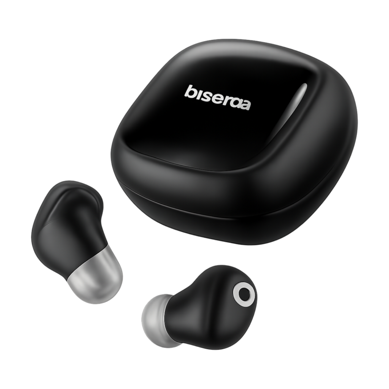 Baseus Bass BD1 wireless Bluetooth 5.4 mini bean earbuds front view