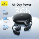 Baseus Eli 2i Fit Open-Ear Bluetooth 6.0 Earbuds IPX5 - Image 6