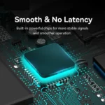 Compact Baseus 4-port USB-C HUB adapter with cable