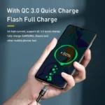 Baseus 100W USB-C fast charging cable with Type-C connectors