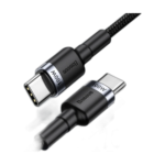 Baseus USB-C to USB-C braided charging cable for iPhone 15 and MacBook
