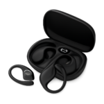 Bluetooth 5.4 ear hook wireless headphones with LED display and waterproof design