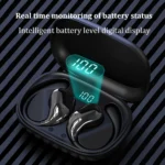 Bluetooth 5.4 Ear Hook Wireless Earphones with LED Display - Image 2