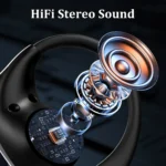 Bluetooth 5.4 Ear Hook Wireless Earphones with LED Display - Image 6