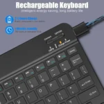Bluetooth Mechanical Keyboard for iPad & Tablets 7-10 Inch - Image 2