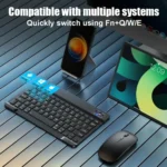 Bluetooth Mechanical Keyboard for iPad & Tablets 7-10 Inch - Image 3