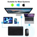 Bluetooth Wireless Keyboard Mouse for Multi-Device Use - Image 3