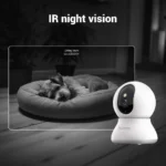 Blurams indoor camera setup on ceiling mount