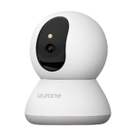 Blurams 2K indoor security camera front view in white dome style