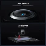 Side angle of CREALITY K1 Max 3D printer showing auto leveling