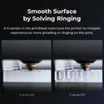 CREALITY K1 Max 3D printer in operation with printed model