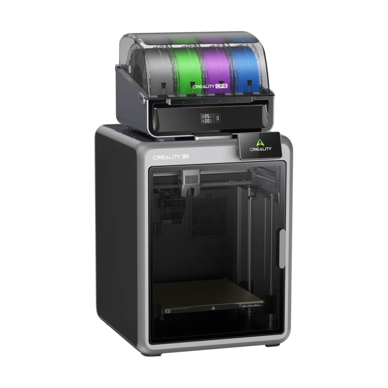 CREALITY K2 Combo 3D printer with full enclosure and multi-color printing capability