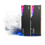 CUSU 16GB DDR4 RGB RAM module with cooling fin