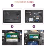 Crucial DDR3 DDR3L 4GB 8GB Laptop RAM 1600MHz SODIMM packaging