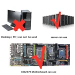 Used DDR3 Registered ECC RAM showing chipsets from various brands