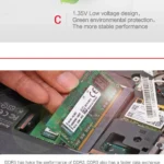 HYPERX branded DDR3L laptop RAM module display