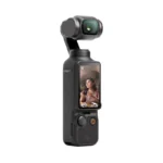 DJI Osmo Pocket 3 compact vlogging camera angled view