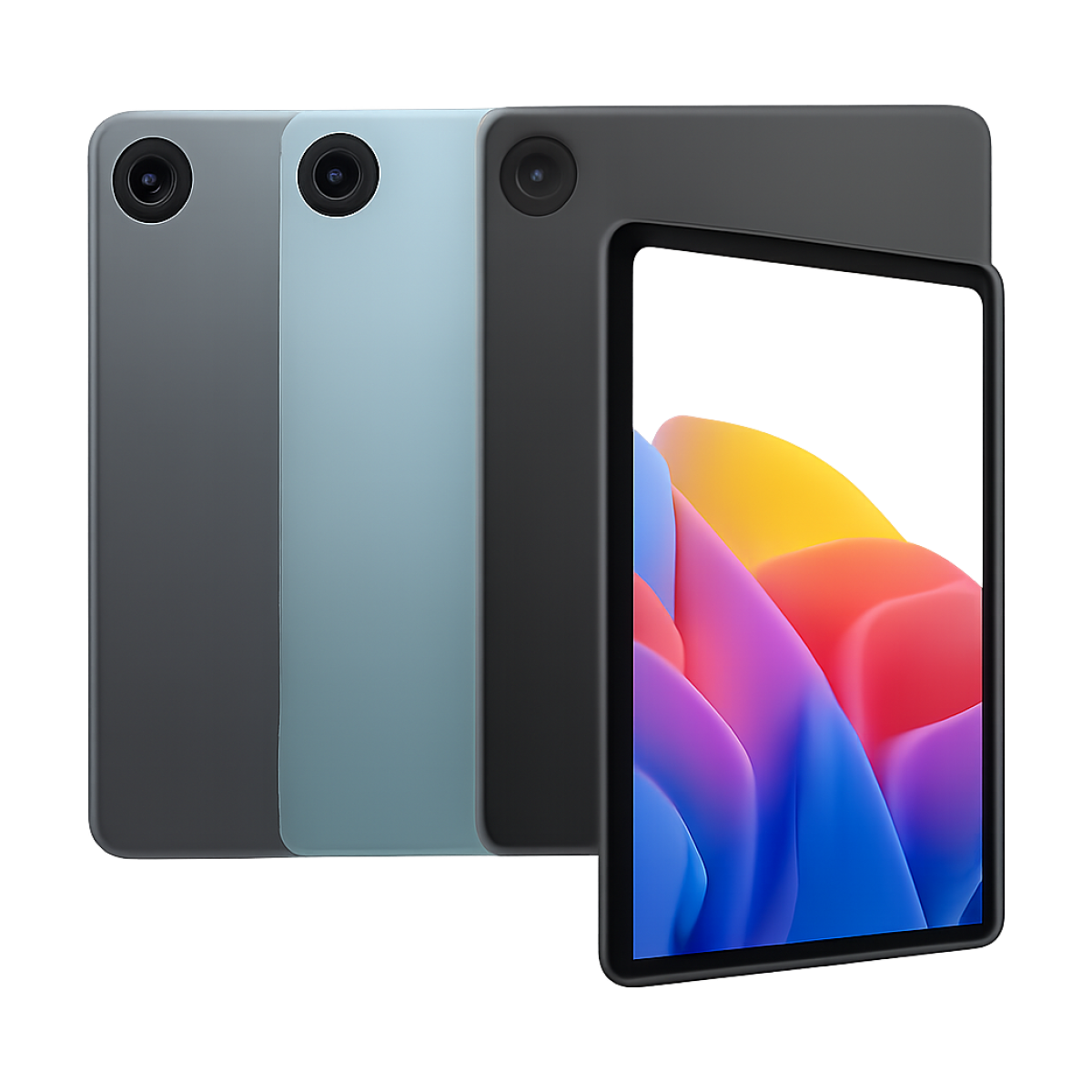 DOOGEE Tab E3 Max Tablet PC Android 15 Gemini AI Quad Speakers 14” 2.1K Display 8GB RAM 256GB 13500mAh Large Battery Smart Pad-bg-clean Front view of DOOGEE Tab E3 Max 14 inch Android 15 tablet