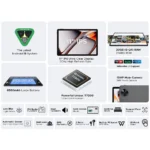 DOOGEE U11 Pro sleek metal body and side profile