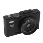 Back view of digital camera with LCD display