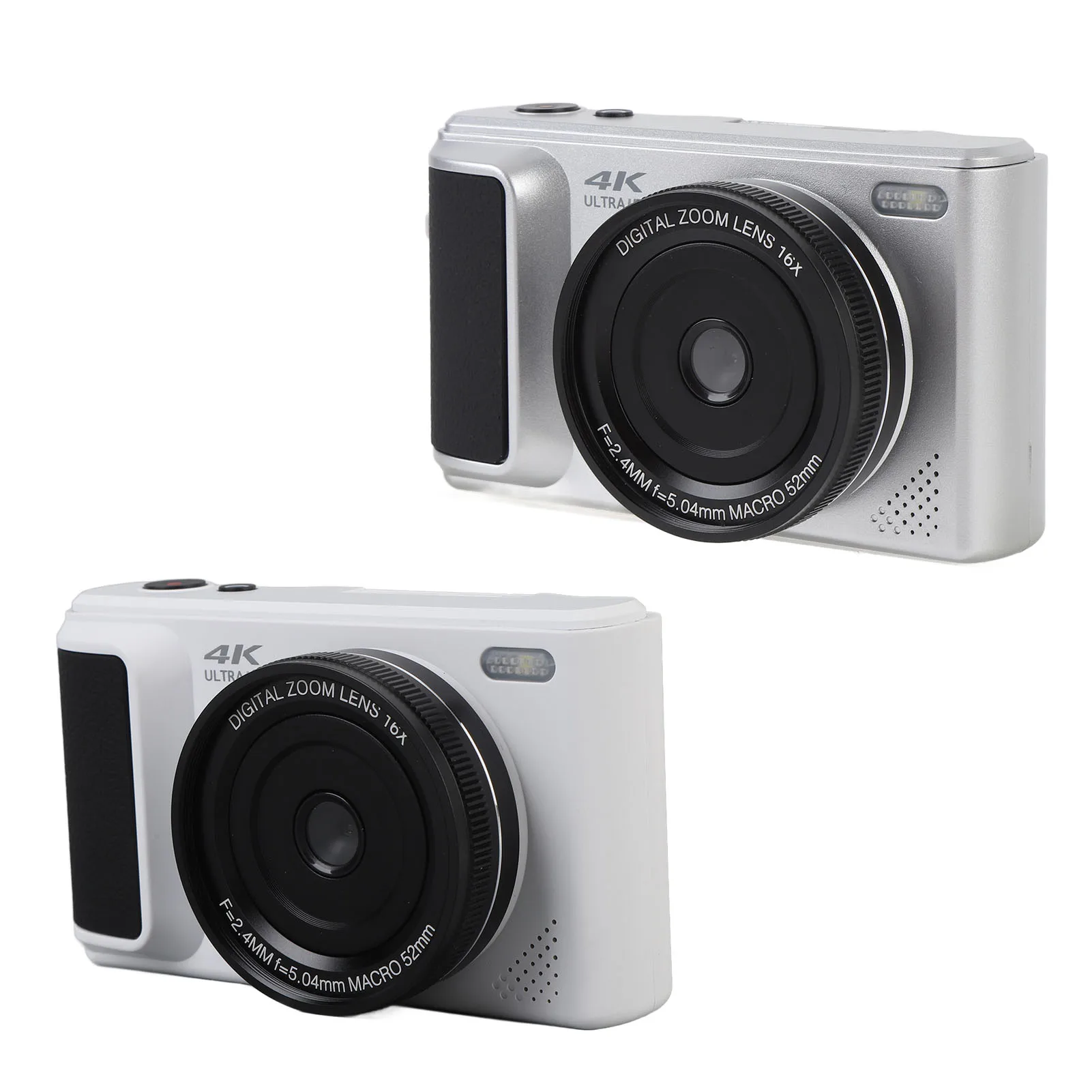 Back view showing 180 degree flip 2.8 inch screen on digital camera