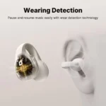 Edifier R1 true wireless earphones in charging case open