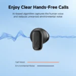 Charging case and Edifier X1 Lite earbuds with USB-C port visible