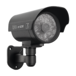 Eleopard waterproof dummy CCTV camera with flashing red LED